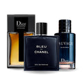 Zestaw 3 Perfum | Sauvage + Bleu de Chanel + Dior Homme Intense