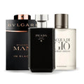 Zestaw 3 Perfum | Bvlgari Man in Black + Acqua di Giò + L'Homme Prada Intense
