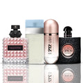 Zestaw 4 Perfum | Valentino Donna + Light Blue + 212 VIP Rosé + Black Opium