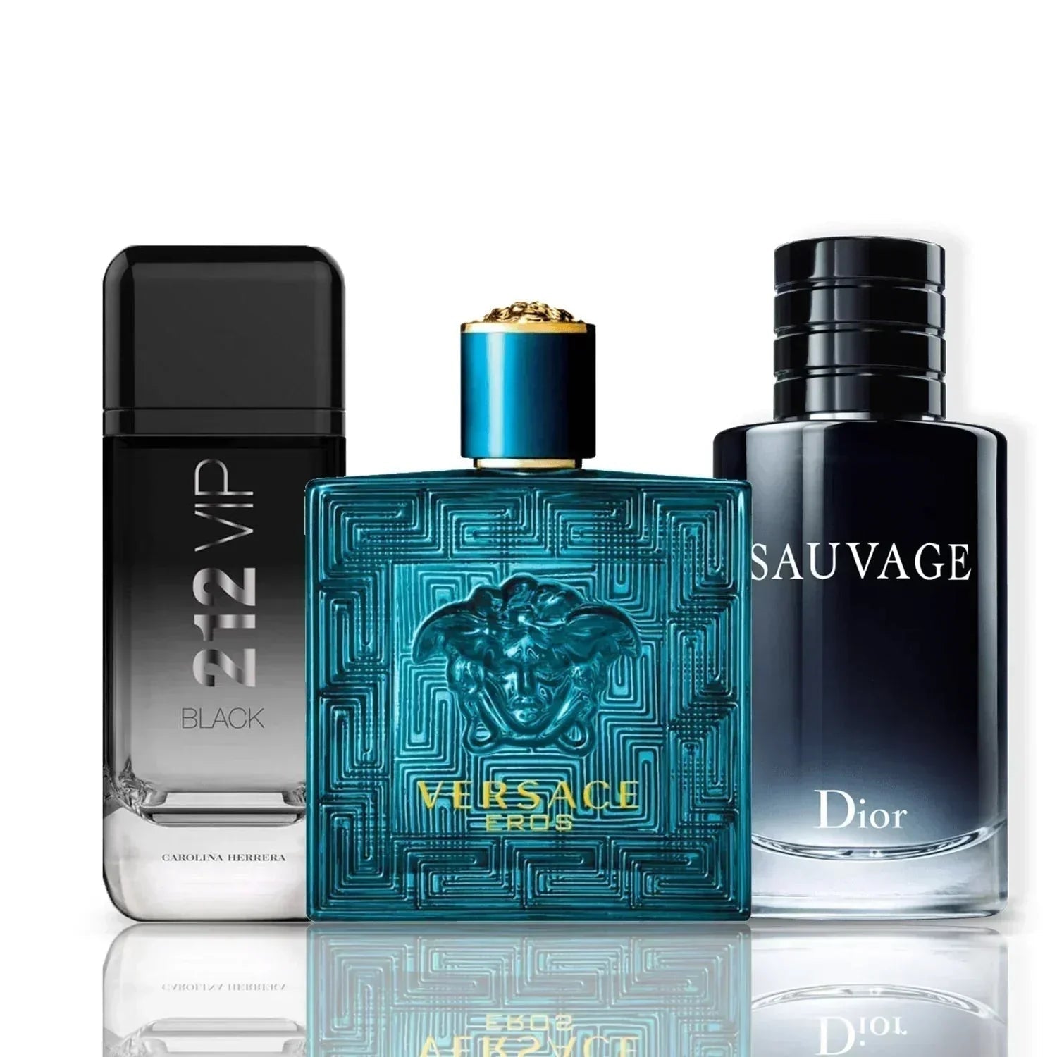 Zestaw 3 Perfum | Eros + Sauvage + 212 VIP Black
