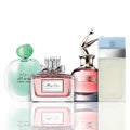 Zestaw 4 Perfum | Acqua di Gioia + Light Blue + Scandal + Miss Dior